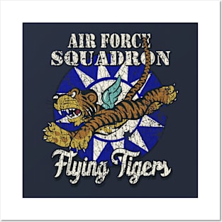 Flying Tigers Bomber // Vintage AVG Posters and Art